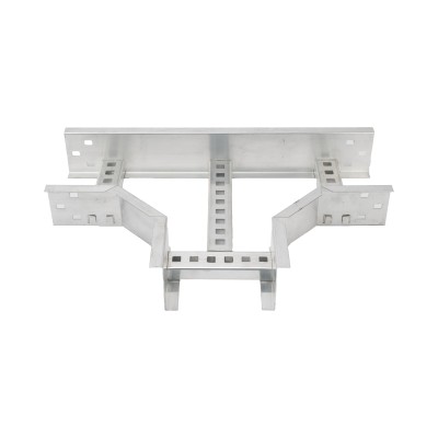 Derivación "T" Horizontal de Aluminio Perfil Z / Peralte 3 1/4" / Anch