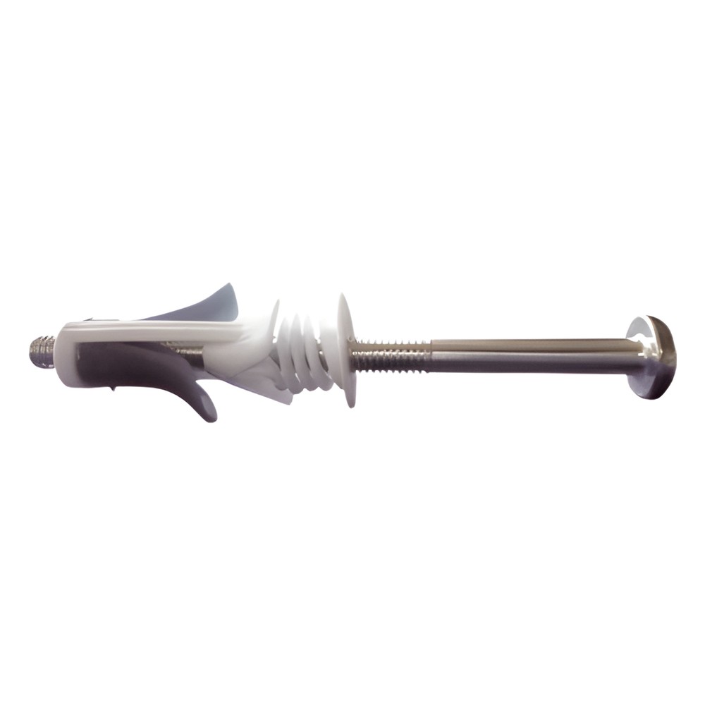 Taquete tipo mariposa con tornillo de 3" (25pzs) (2208-06025)