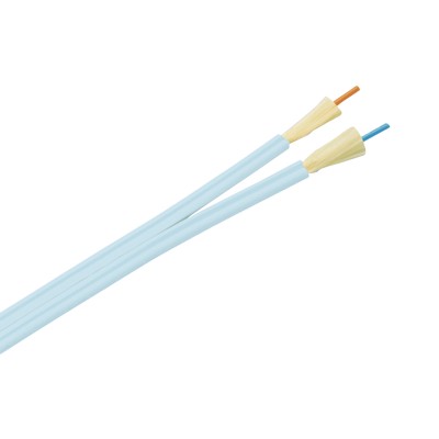 Cable de Fibra Óptica de 2 Hilos, Multimodo OM3 50/125 Optimizada, Int