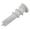Kit de 10 taquetes autoperforables y 10 tornillos 10mm x 1 1/2" (1301-