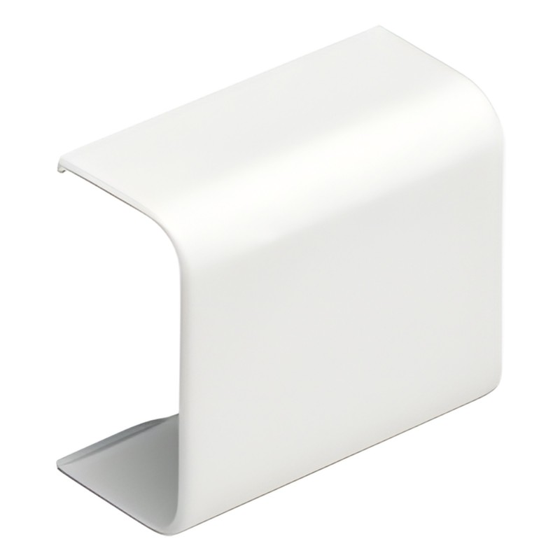 Unión recta, para uso con canaleta LD10, material ABS, Color Blanco Ma