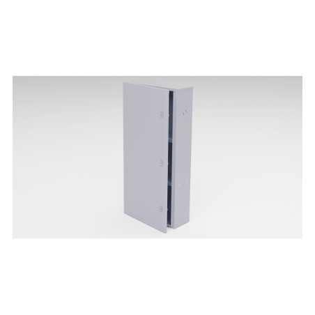 Gabinete para instalación de 3 Baterías , Fabricado en Lámina Galvaniz