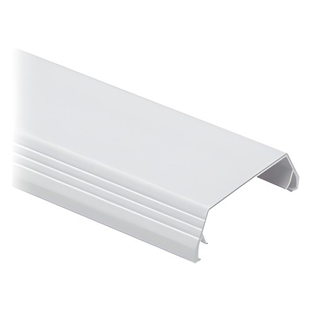 Cubierta (Tapa) tipo bisagra para canaleta T-45, de PVC rígido, 60.3 x