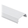 Cubierta (Tapa) tipo bisagra para canaleta T-45, de PVC rígido, 60.3 x