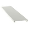 Cubierta para canaleta T-70, de PVC rígido, 70.1 x 9.1 x 2400 mm, Colo