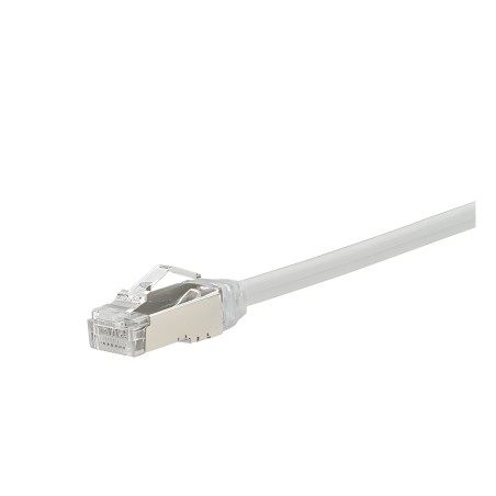 Patch Cord Cat6A, Diametro Reducido 28 AWG, Blindado S/FTP, CM/LS0H, 0