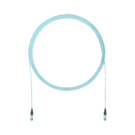 Cable de Interconexión de 12 Fibra Ópticas Multimodo OM4, Con Conector