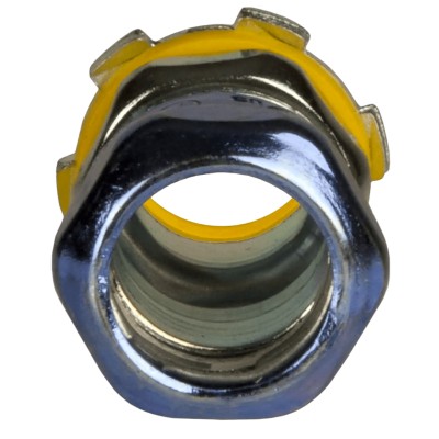 Conector de Compresión Hermético de Acero Galvanizado para Pared Delga