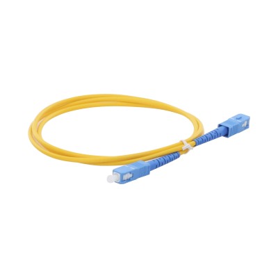 Jumper de Fibra Óptica Monomodo SC/UPC-SC/UPC Simplex de 1 Metro (3.28