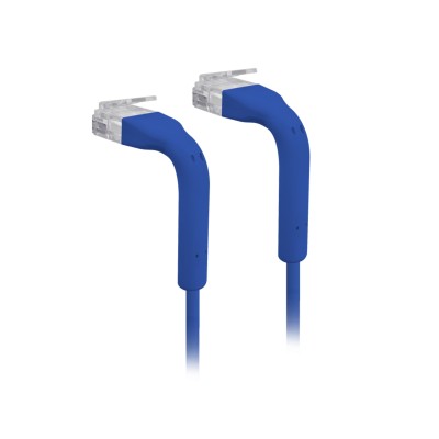 UniFi Patch Cable Cat6 Ultradelgado GbE con Botas Flexibles, Color Azu