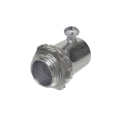 Conector de 1/2" (13 mm) para Pared Delgada con Tornillo.