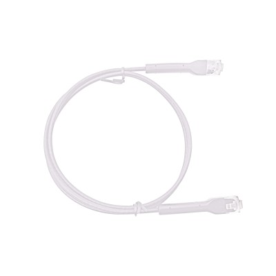 Mini Patch Cord Cat6 Ultra Slim 20 cm (7.87 Pulgadas) Blanco ? Ahorra 