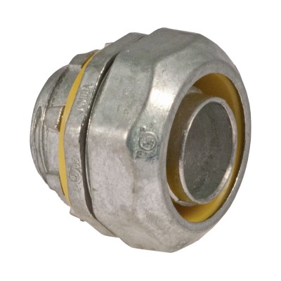 Conector recto metálico para tubería liquidtight de 2" (51 mm).