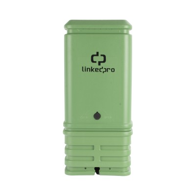 Pedestal para Cajas de Empalme de Fibra Óptica Tipo Cubo Color Verde c