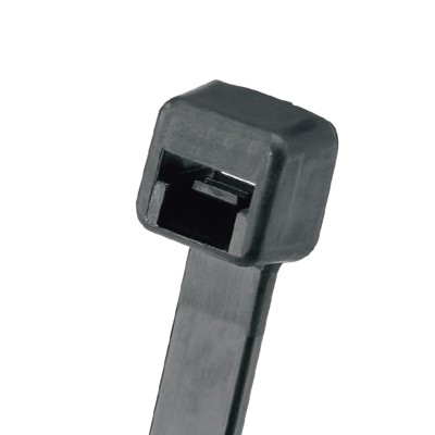 Cincho de Nylon 6.6 Pan-Ty, 368mm largo x 7.6mm ancho, Color Negro, Ex