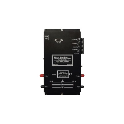 Sensor de Seguridad Perimetral de 2 Zonas/ Detección por Fibra Óptica 
