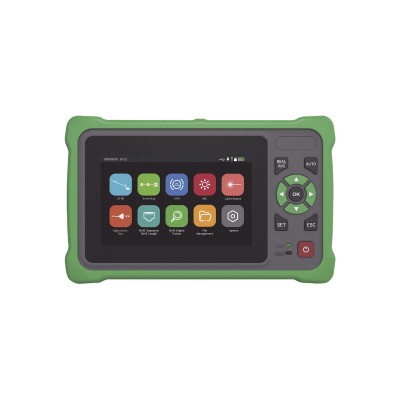 OTDR Touch para Pruebas en los Enlaces de Fibra Óptica / Longitudes de