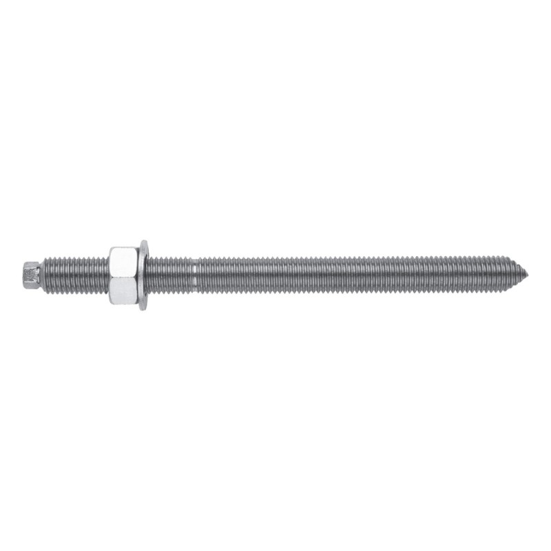 Esparrago químico galvanizado 16 x 190 mm.