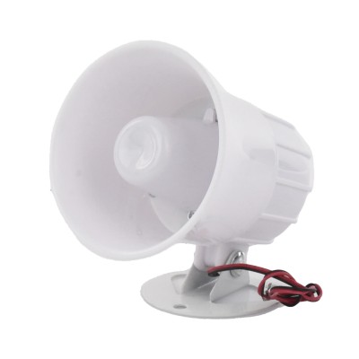 Sirena de 110dB / 15 W / Pequeña y Potente / Cableada