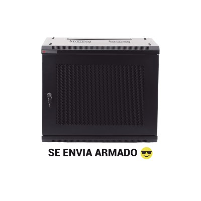 Gabinete PRECISION, Con Puerta Perforada, de 19in, 9UR, 450mm de Profu
