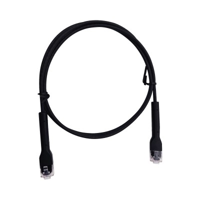 Mini Patch Cord Cat6 Ultra Slim 5 Metros (16.40 Pies) Negro ? Ahorra E