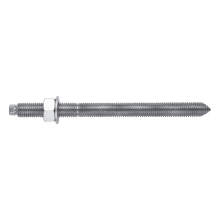Esparrago químico galvanizado 8 x 110 mm.