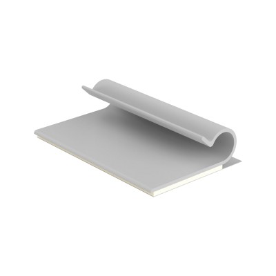 Clip Adhesivo Tipo J, Para Cables de Hasta 6.4 mm de Diametro, Uso Int