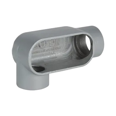 Caja Condulet Tipo LR de  1" / Aluminio libre de Cobre.