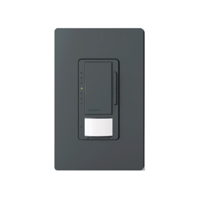 SWITCH MAESTRO MULTILOC/1 SOLO POLO 120/600W NEGRO MATE