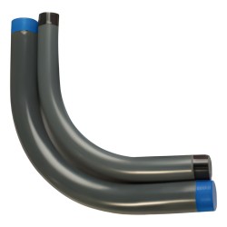 Codo Conduit  Rígido de Aluminio de 3/4” (19 mm)/ Recubierto de PVC / 