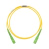 Jumper de Fibra Optica Monomodo 9/125 OS2, SC/APC-SC/APC Simplex, OFNR