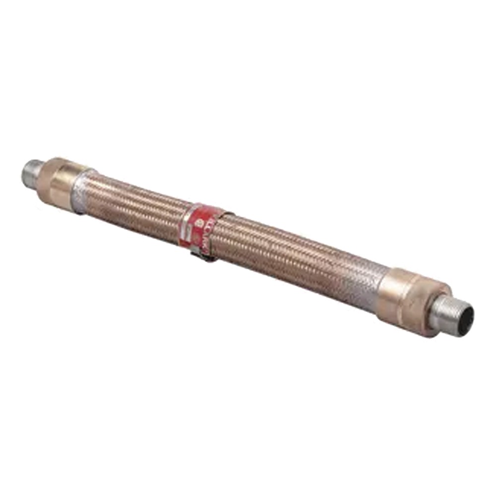 Cople Flexible con Trenzado de Bronce de 1/2" x 18".