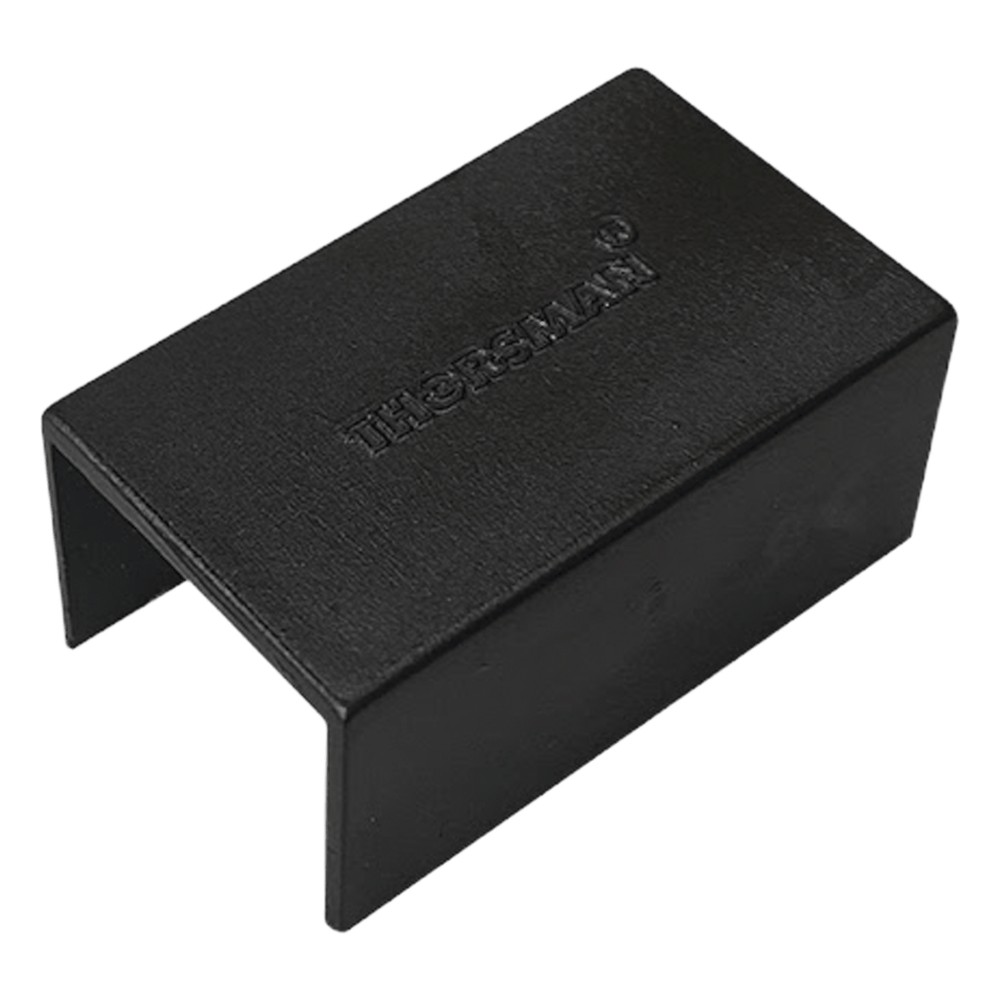 Pieza de Unión Color Negro de PVC Auto Extinguible Para Canaleta TMK-1