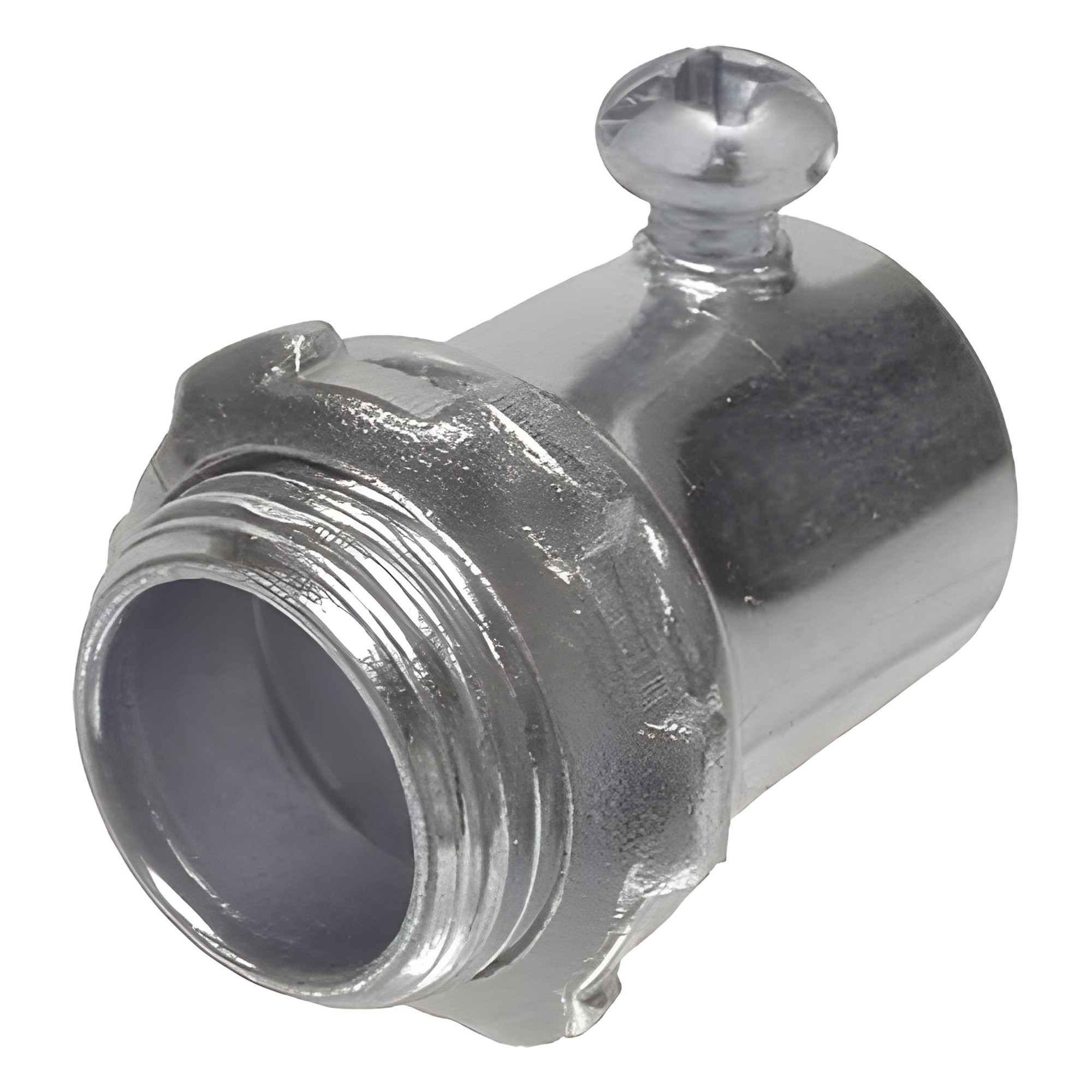 Conector de 1 1/2" (38 mm) para Pared Delgada con Tornillo.
