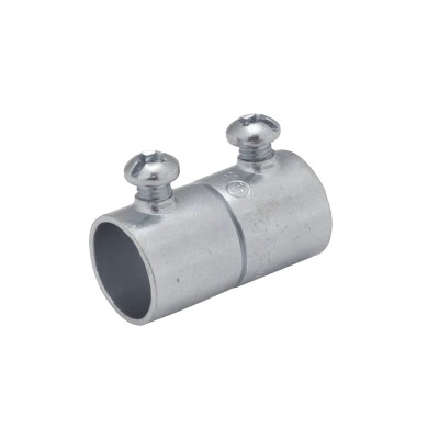 Cople de 1/2" (13 mm) para Pared Delgada con Tornillo.