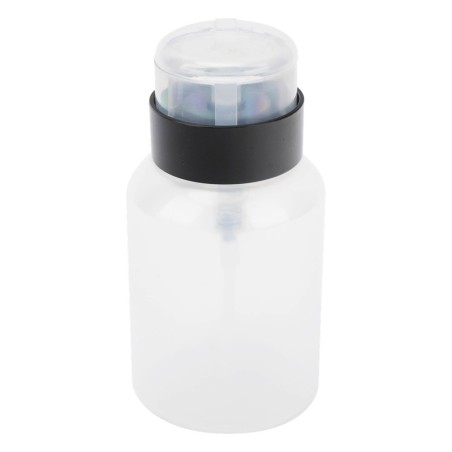 Botella Dispensadora de Alcohol, Capacidad 200 ml, Sistema de Bloqueo-
