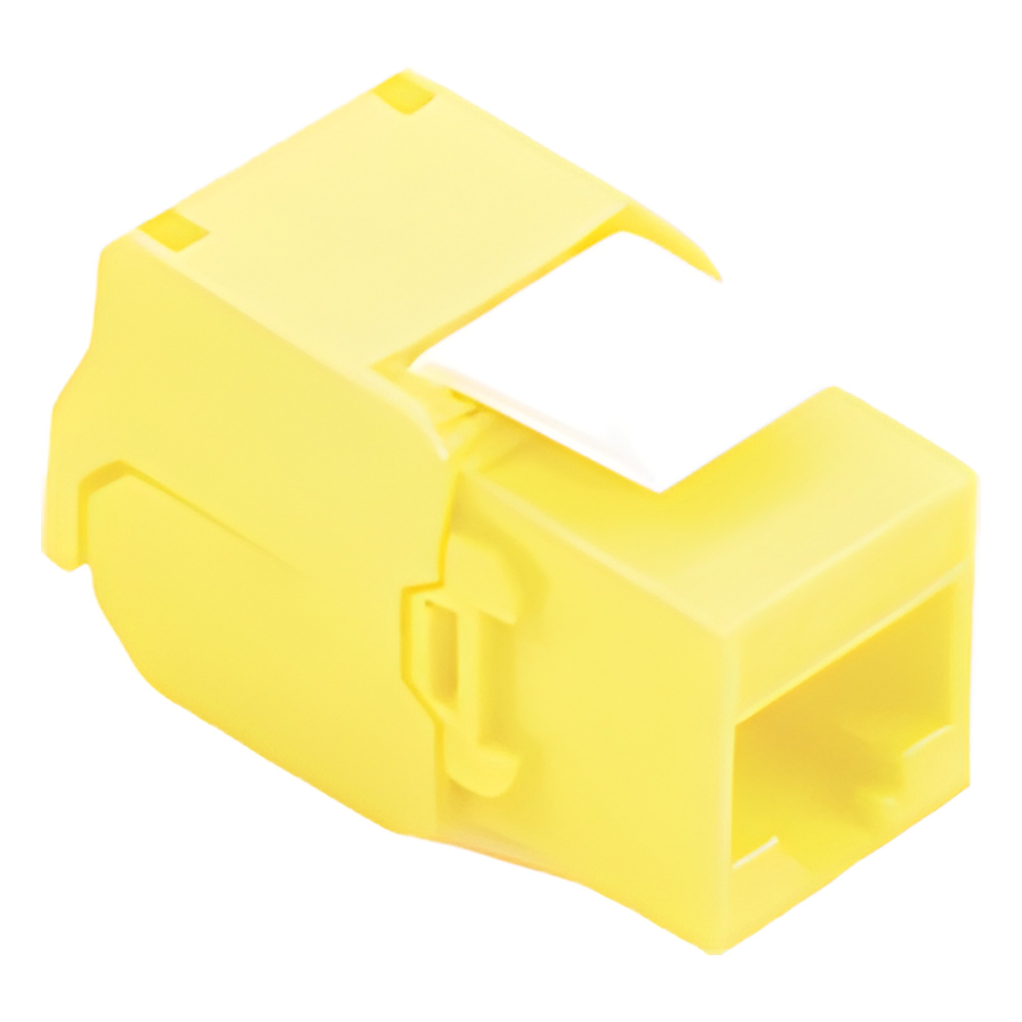 Módulo Jack Keystone Cat6A (Toolless), con Terminación en Ángulo 180 -