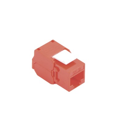Módulo Jack Keystone Cat6 (Toolless), con Terminación en Ángulo 180 - 