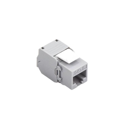 Módulo Jack Keystone Cat6 (Toolless), con Terminación en Ángulo 180 Gr