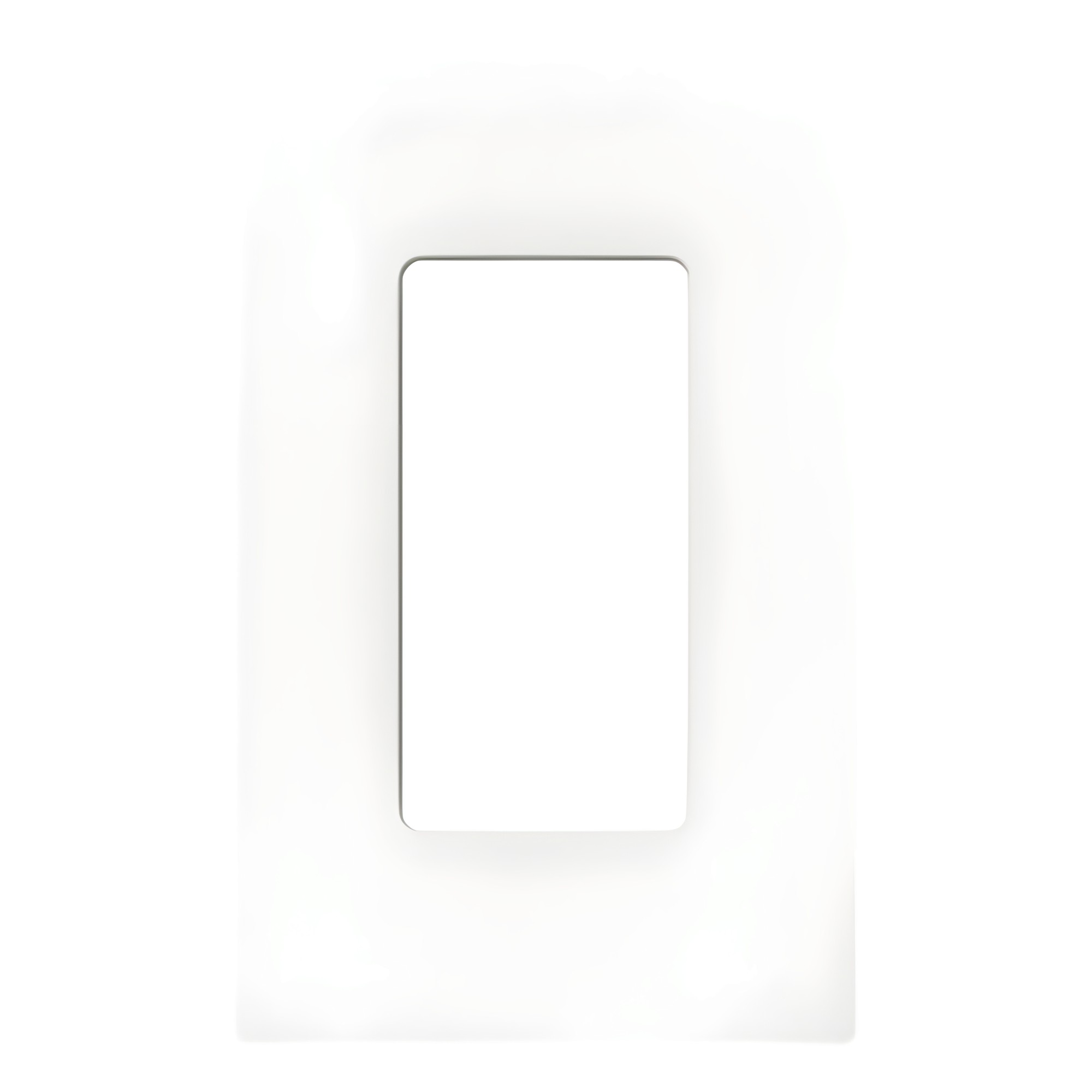 Tapa Color Blanco Satin para interruptor o dimmer Lutron, 1 gang, limp