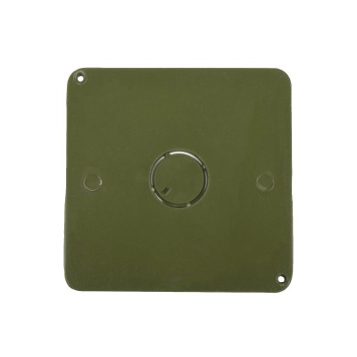 Tapa  para Caja Cuadrada de 1/2" para instalaciones con tubería PVC Co