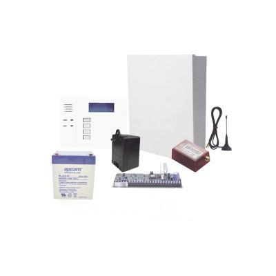 Panel de Alarma / 8 Zonas Programables / 48 Usuarios / 2 Particiones /