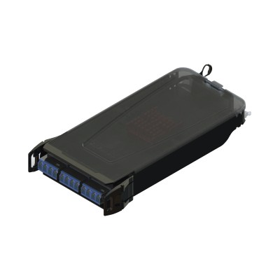 Cassette para Empalme (Fusión) LightVerse, Hasta 12 Fibras, Conectores