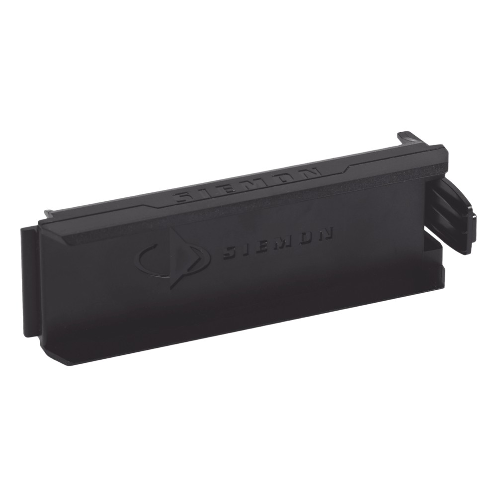 Placa Ciega, Color Negro, Compatible con Distribuidores de Fibra Óptic