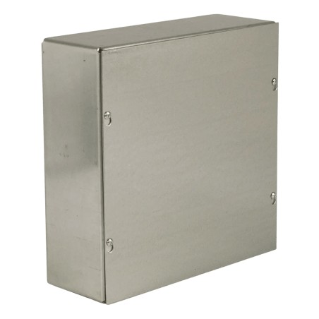 Caja Extra Grande 6" x 6" x 4"/ Profundidad 4"/ Sin Orificios.