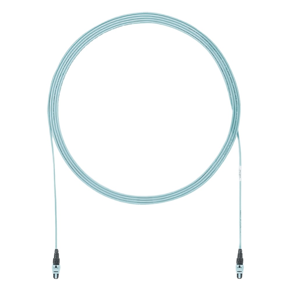 Cable de Interconexión de 12 Fibras Ópticas Multimodo OM4, Con Conecto