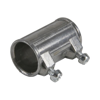 Cople de 3/4" para Tubo Pared Delgada con Tornillos Opresores.
