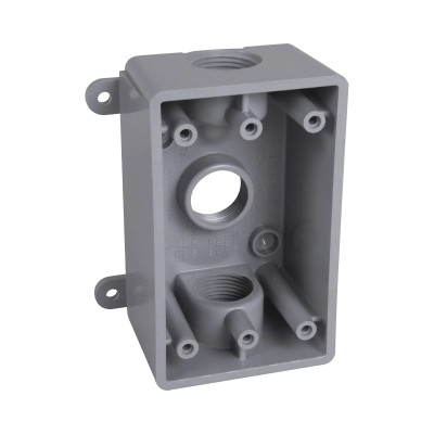 Caja Impermeable de 1 Gang / Profundidad de 2 Pulgadas (5.08 cm) / Cue