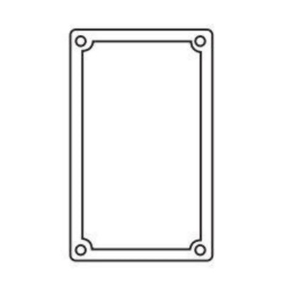 Empaque de Neopreno para Cajas FS/FD de 1 Gang.