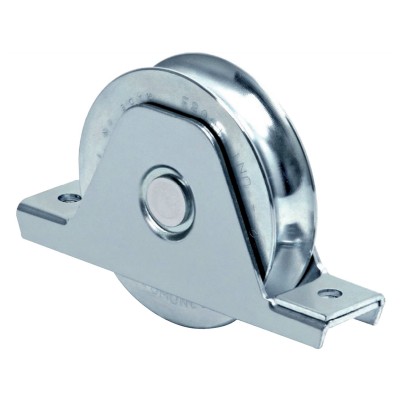 338 - Rueda de 10 cm / Capacidad Para Puertas de Hasta 380 kg / Canal 
